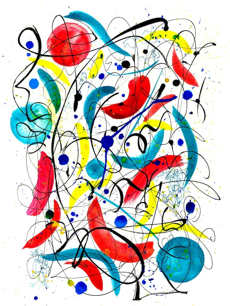 Jazz sounds and laughter