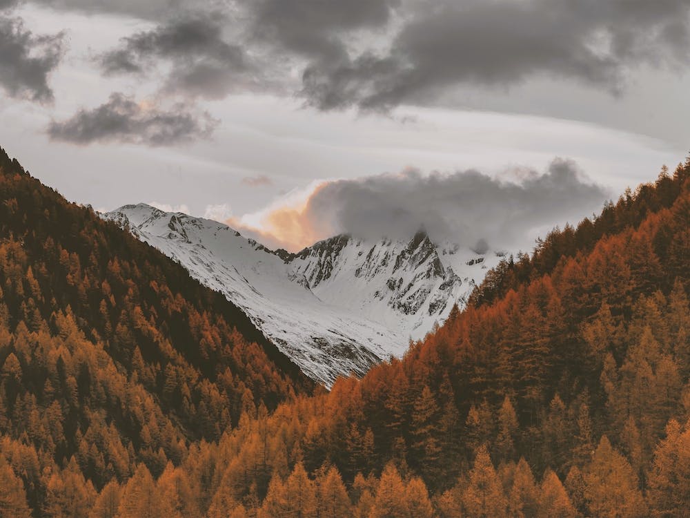 Autumn Mountain Range