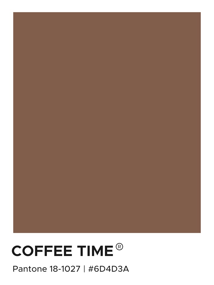 Coffee Time Pantone