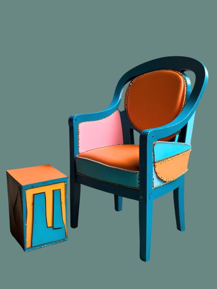 Chair And Ottoman 1