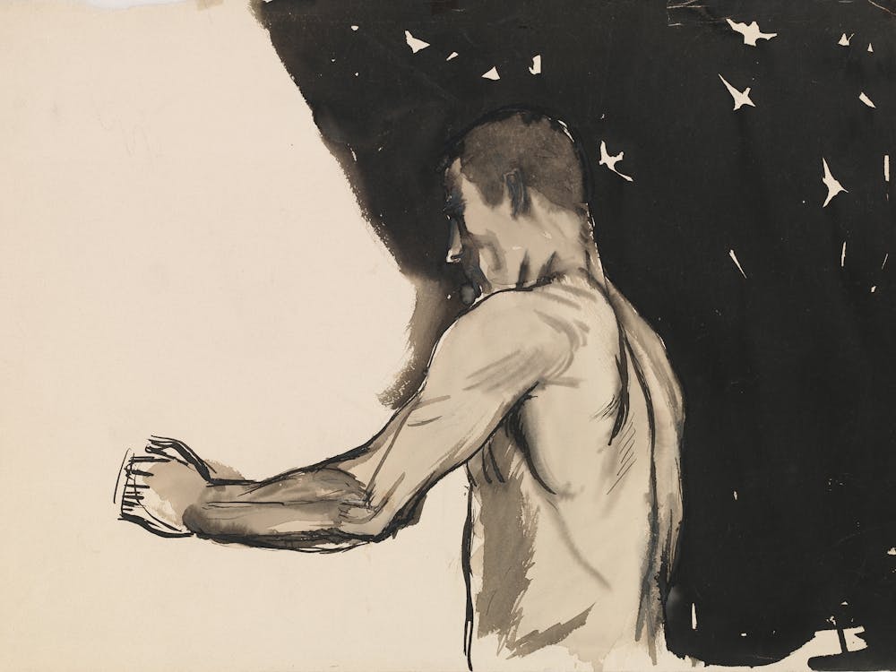 Adam (Night), 1896 By Magnus Enckell