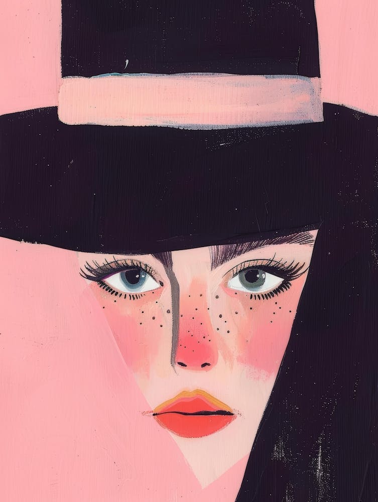 Portrait D'une Femme Au Chapeau 13