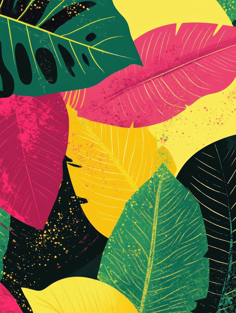 Tropical Leaves 256
