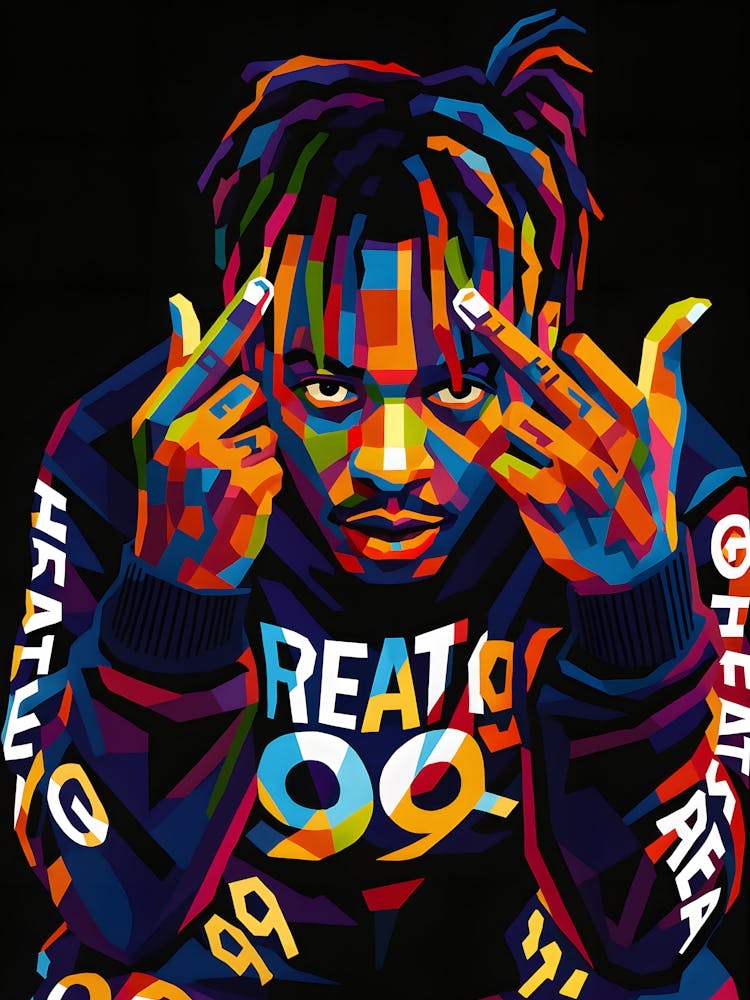 Juice Wrld Wpap Art