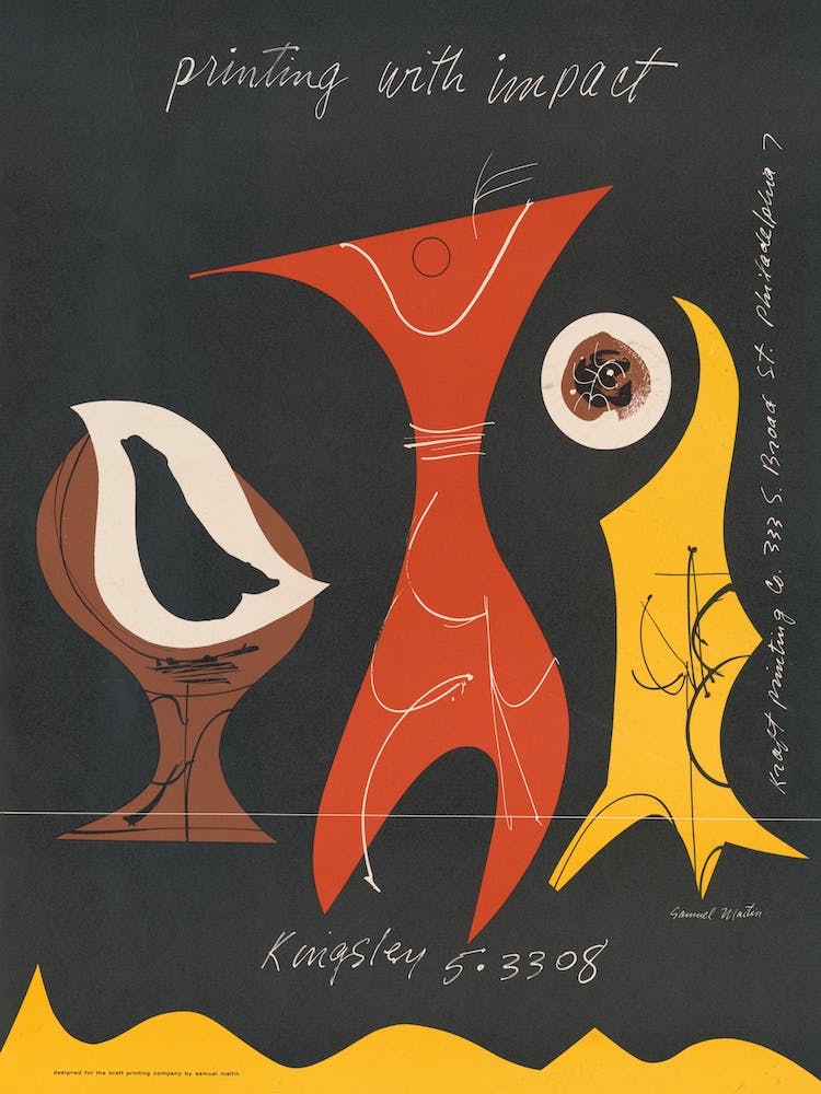Printing With An Impact 1962