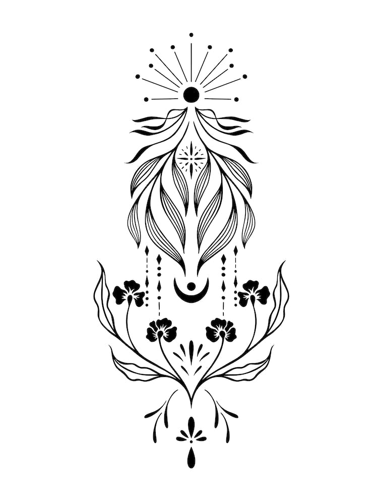 The Sun Shine Ornamental Floral