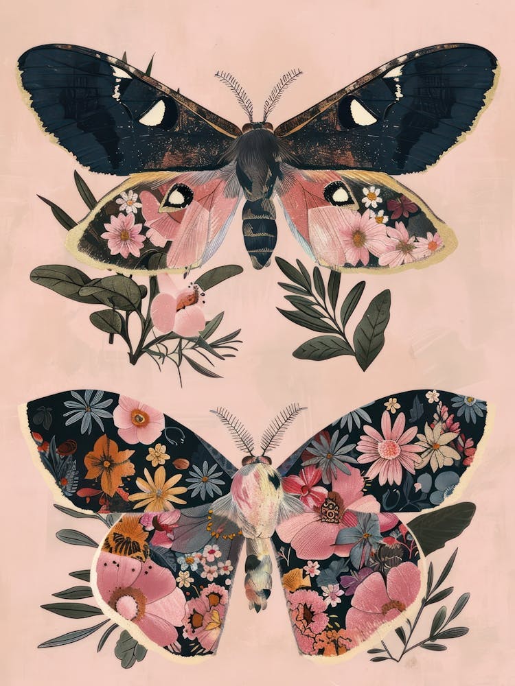 Butterfly Symphony William Morris Style 3