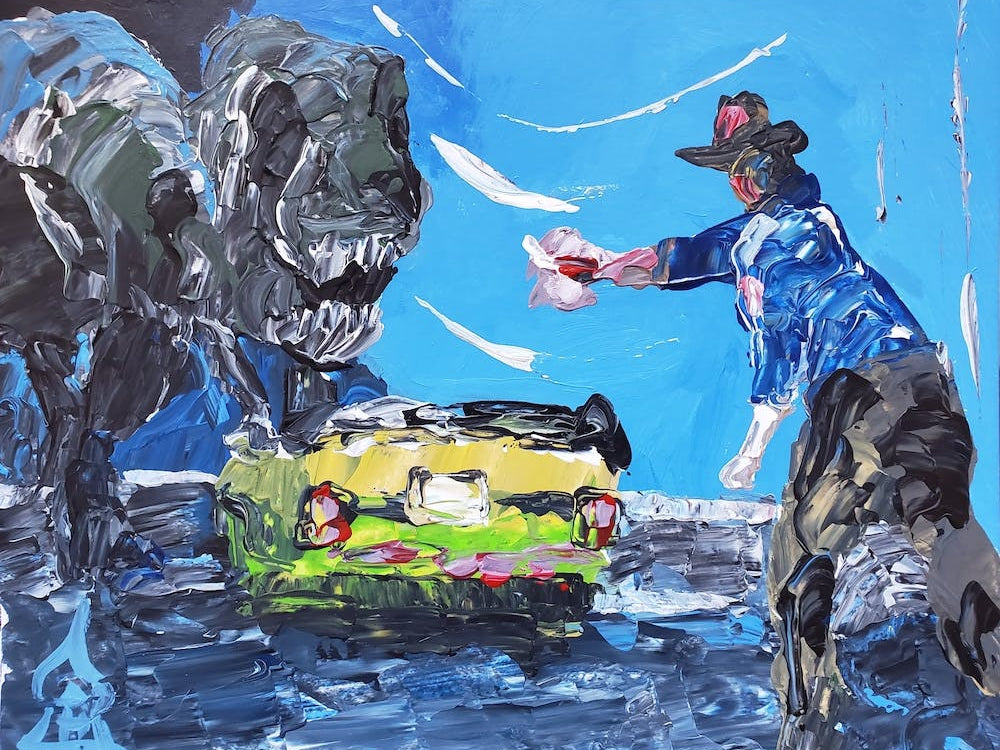 Jurassic Park Abstract