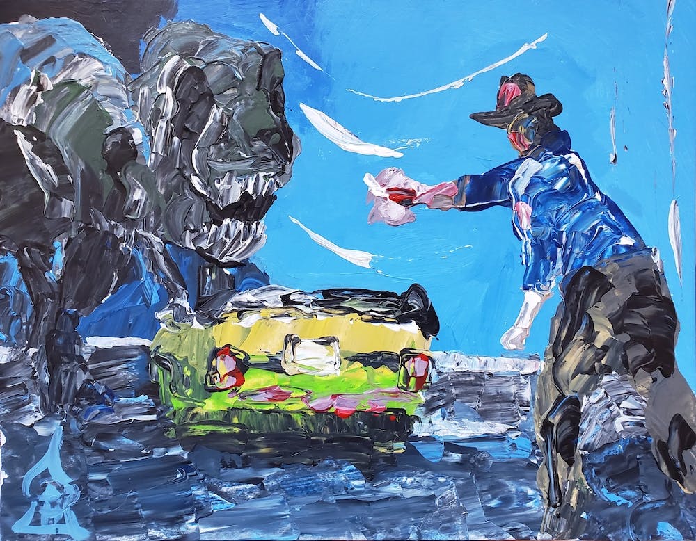 Jurassic Park Abstract