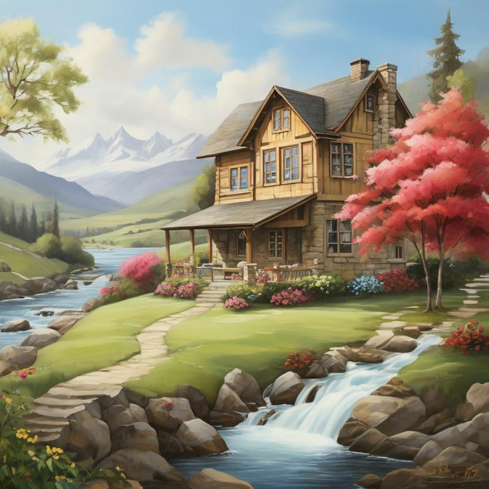 House By The Stream
