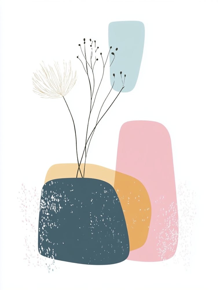 Abstract Flower Arrangement
