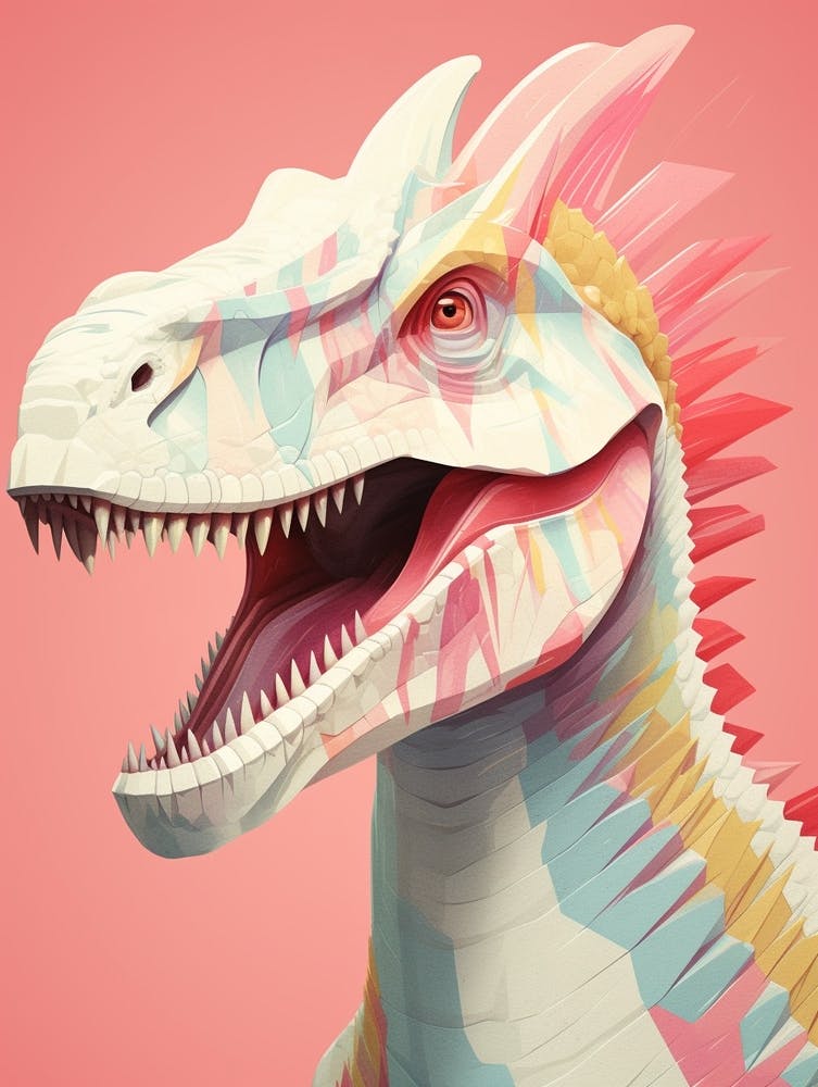 Colourful Dinosaur Spinosaurus 1