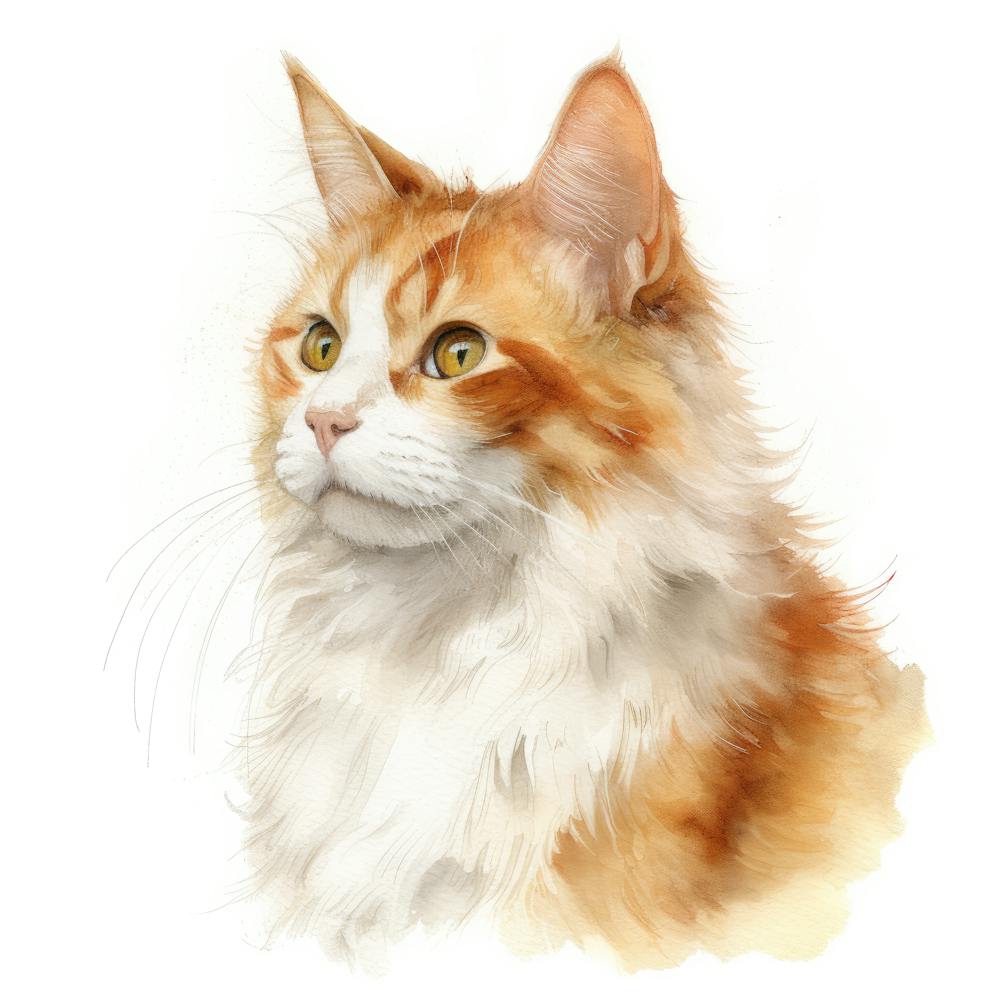 Honeybear Cat Portrait 2
