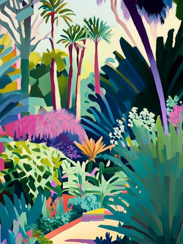 San Diego Botanic Garden, 1, Usa Abstract Still Life