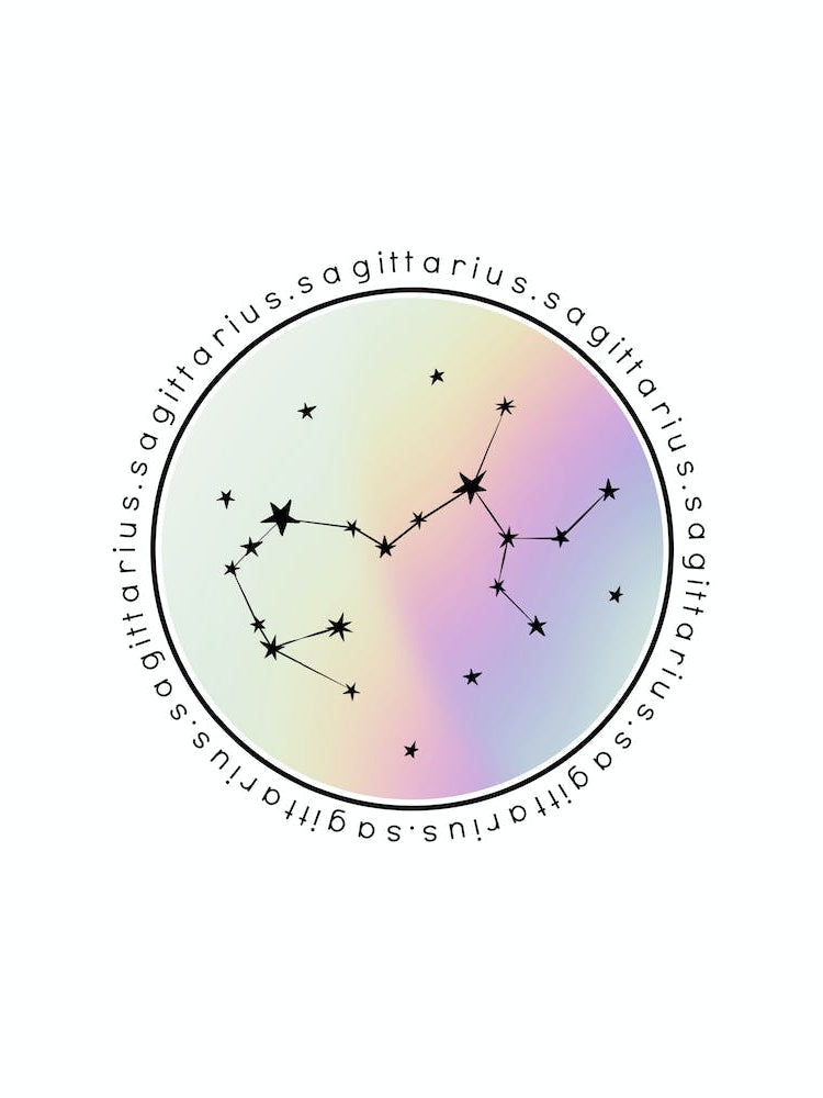 Sagittarius  Zodiac Star Chart