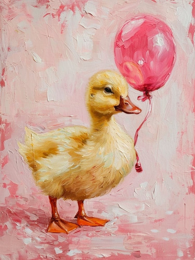 Cute Duck 1 With Balloon