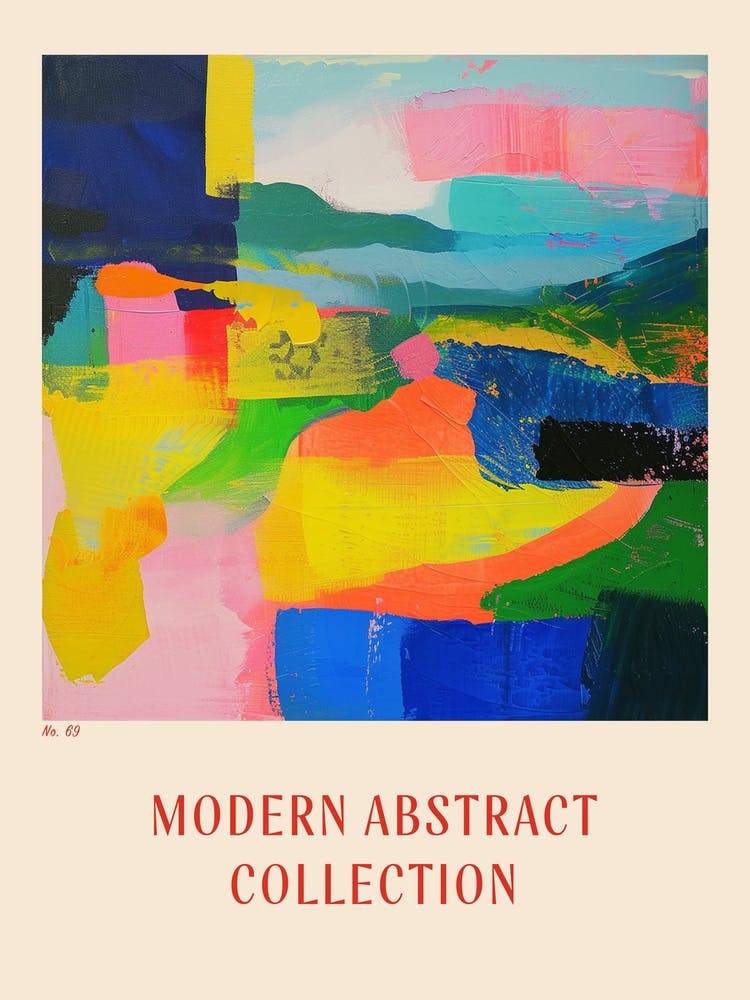 Modern Abstract Collection Poster 69