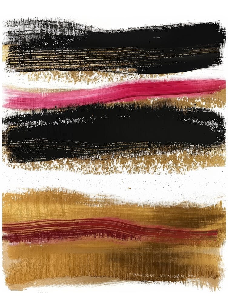 Abstract Brushstrokes Canvas Print 17