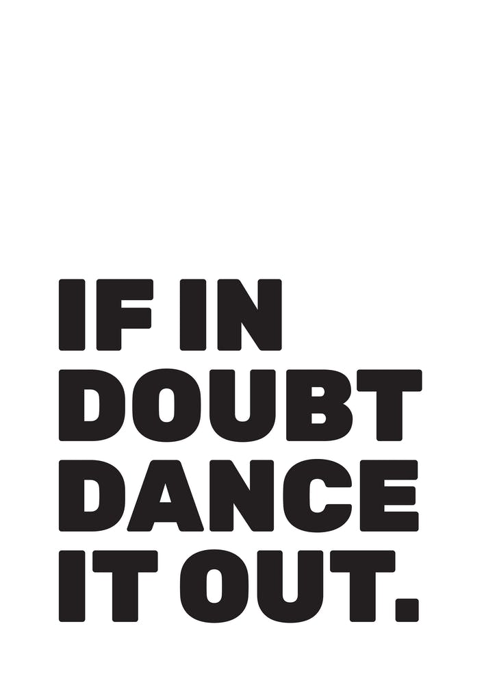 If In Doubt