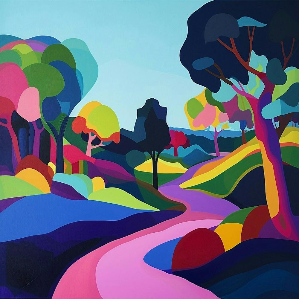 Abstract Park Collection Richmond Park London 1