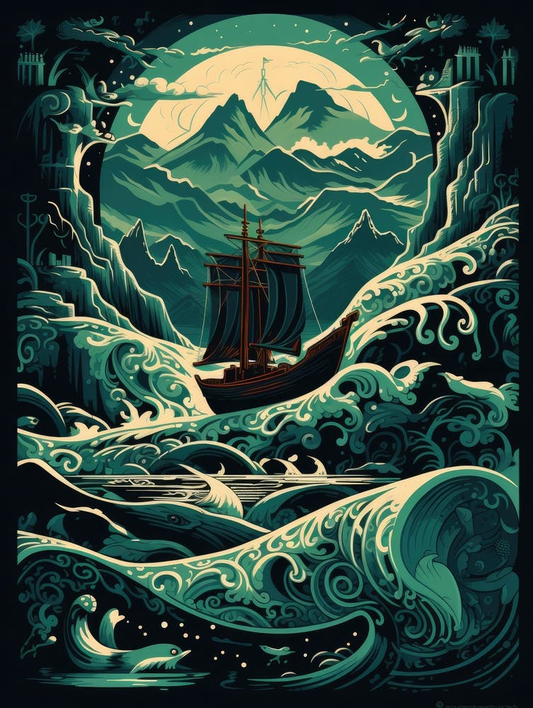 Ship In The Sea