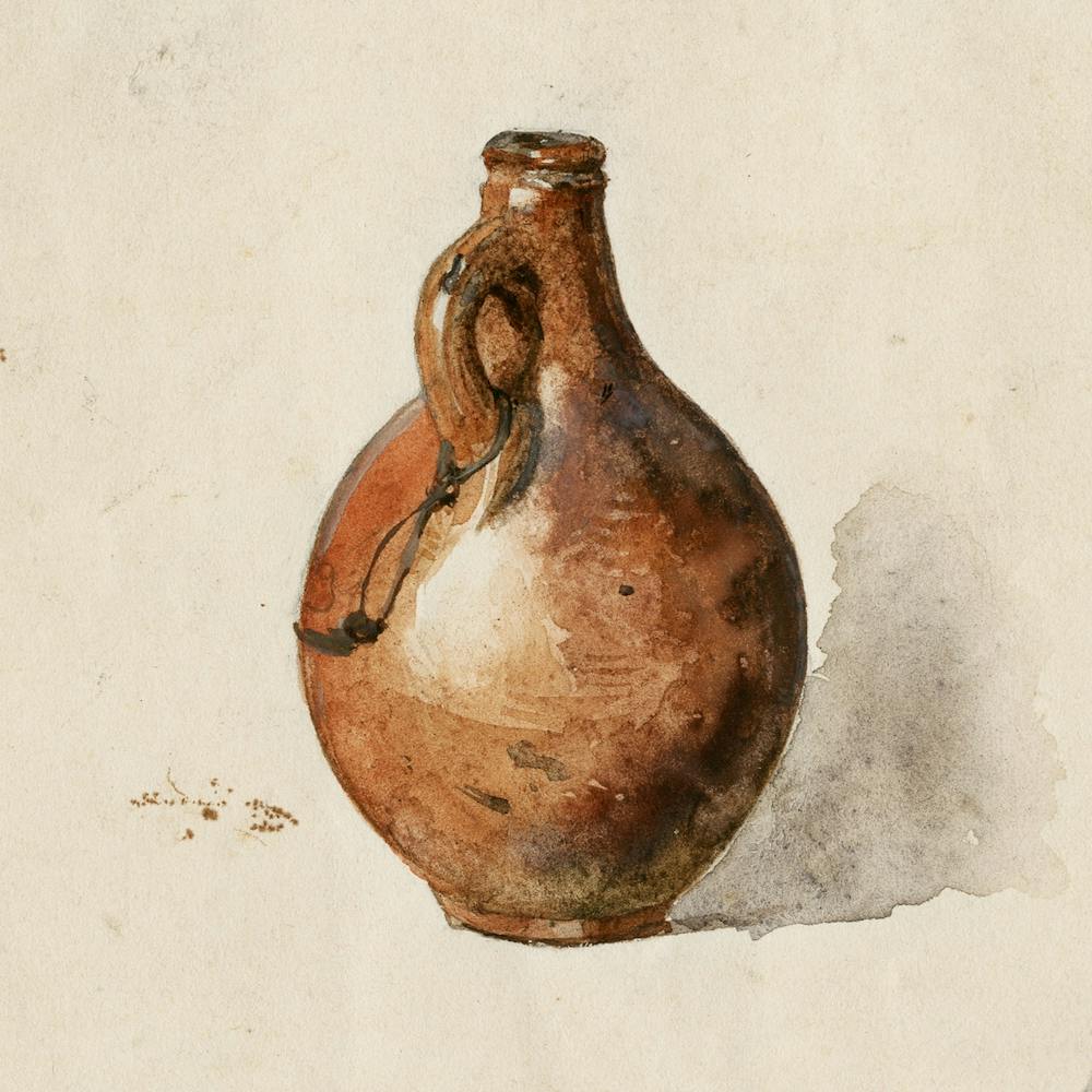 Rustic Pitcher Kitchen Painting Farmhouse