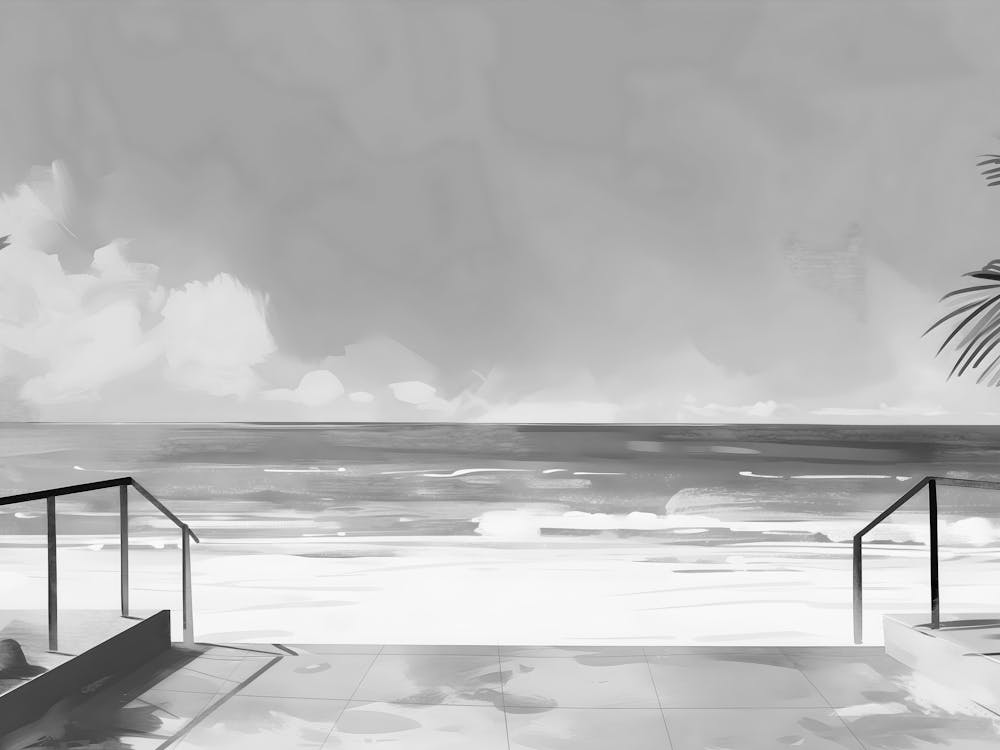 Beach Scene