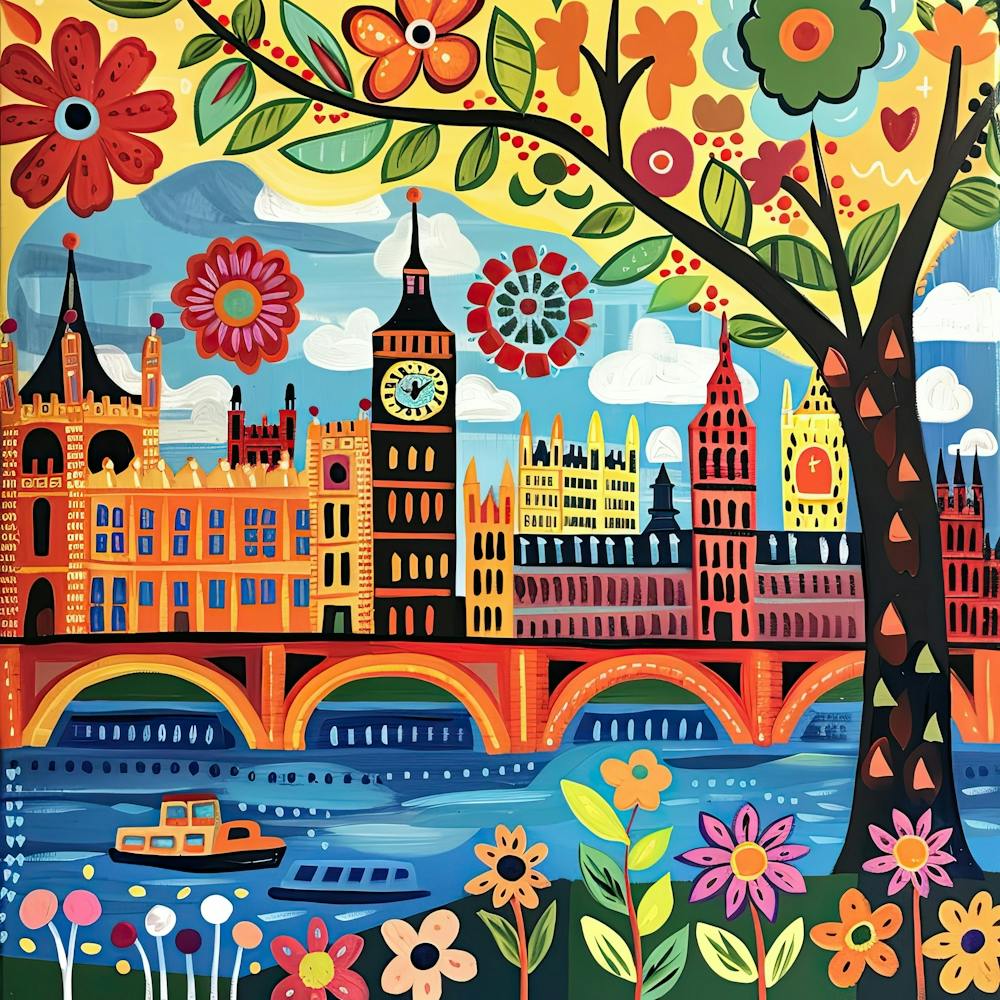 Illustration de Voyage pour Enfants Londres 2