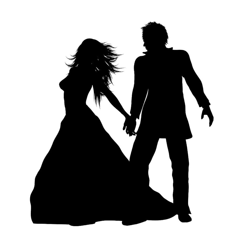 Silhouette Of A Couple