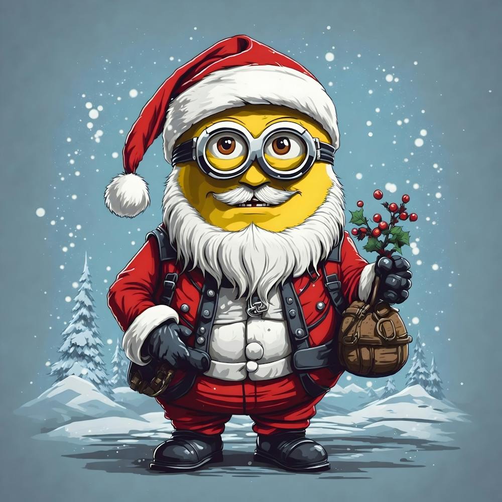 Minion Santa 2