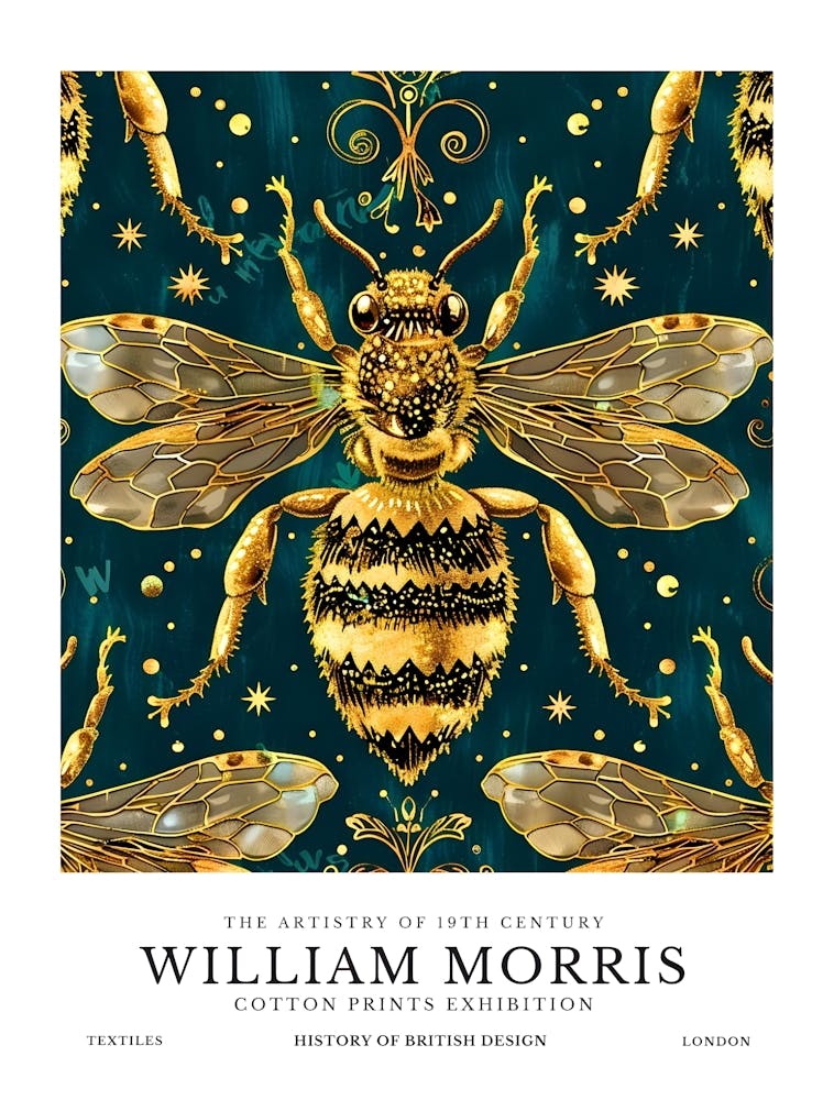 William Morris - Vintage Bees