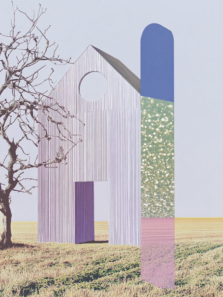 House In A Field
