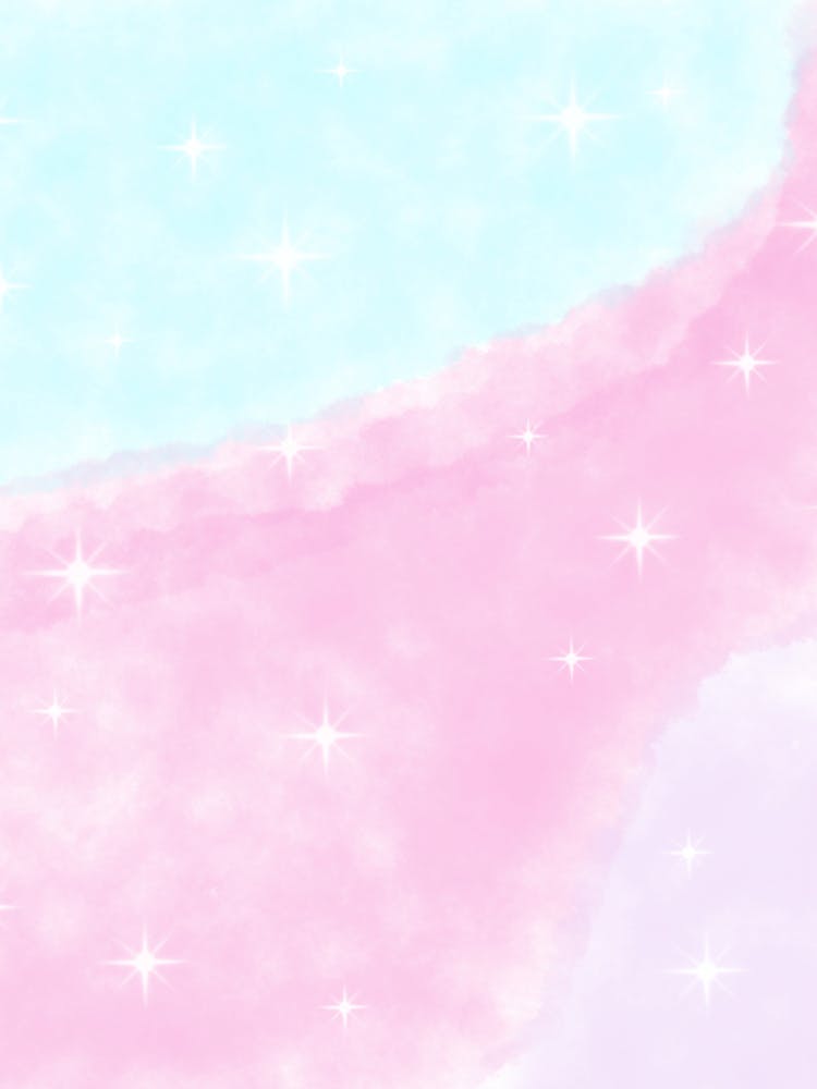 Pink And Blue Watercolor Background