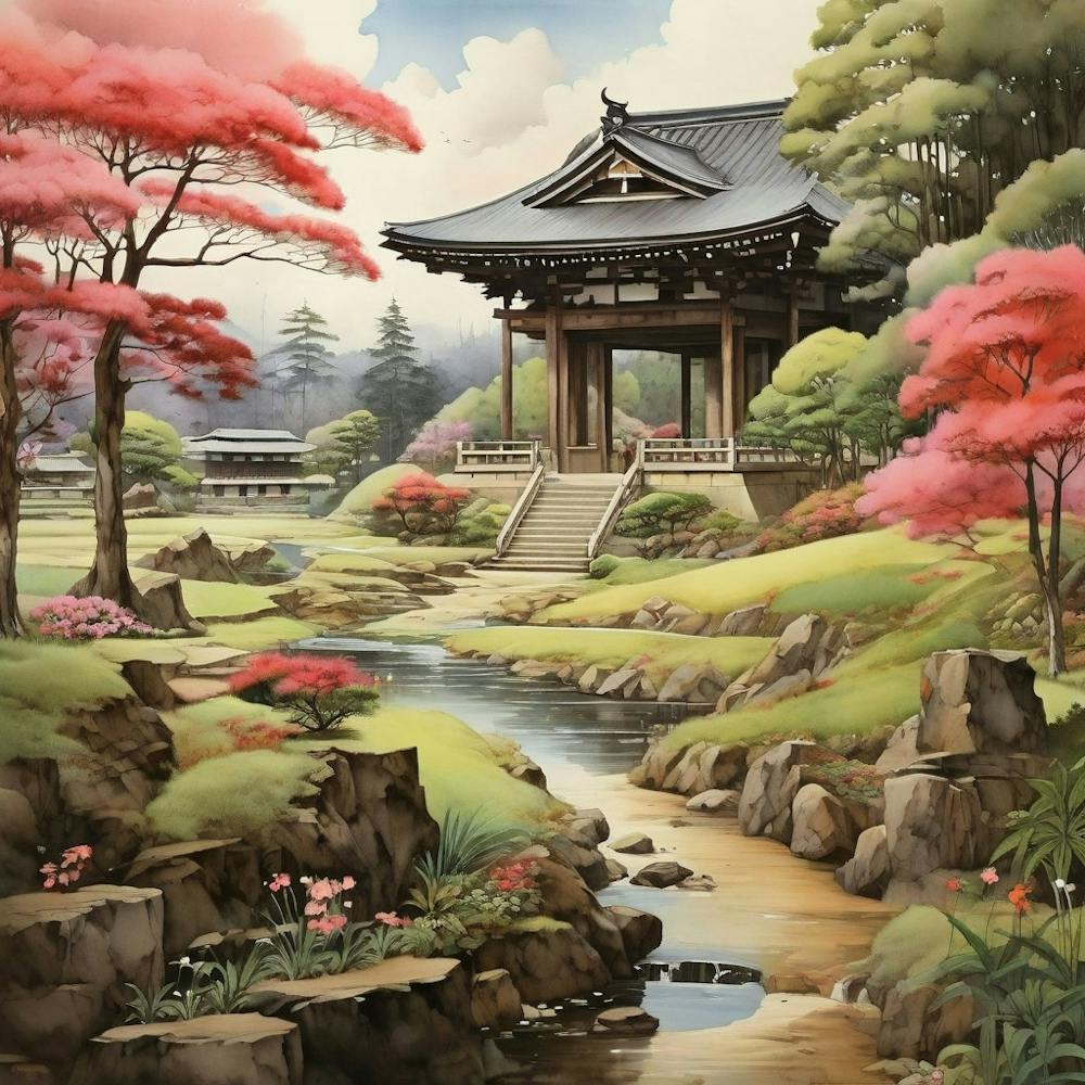 In The Garden Nara Park Japan 1