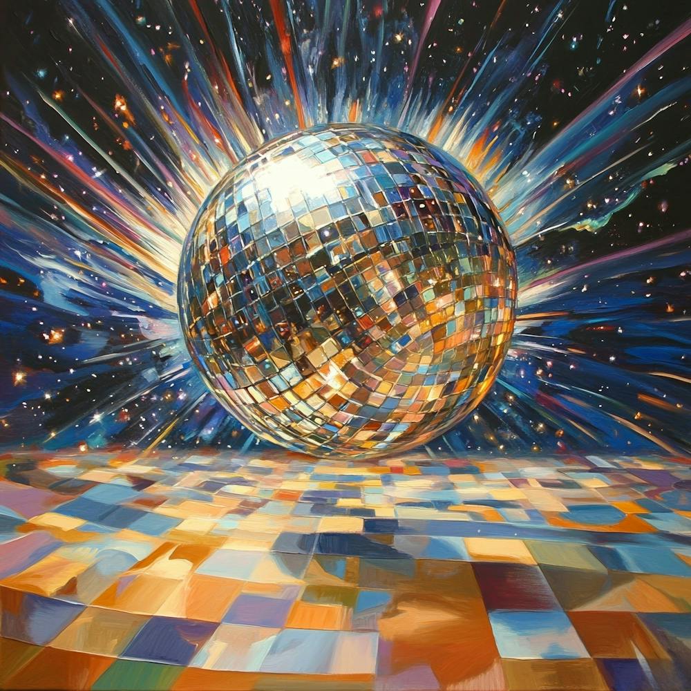 Disco Ball Art 40