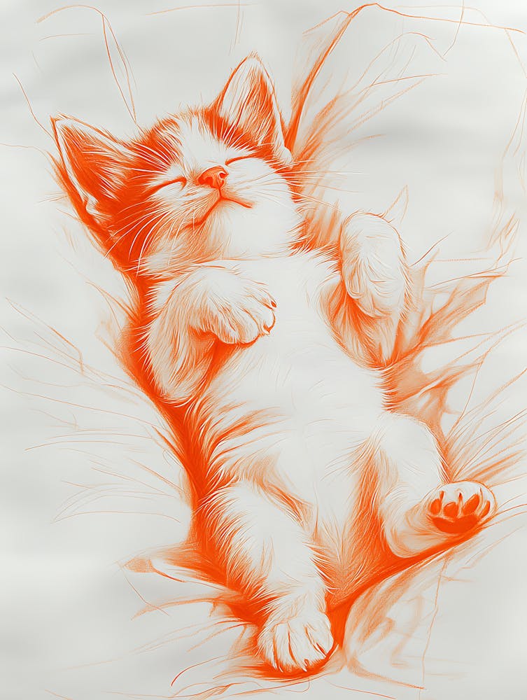 Kitty Sleeping