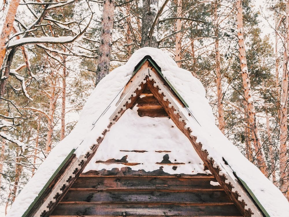 Peak Of Cabin Roof