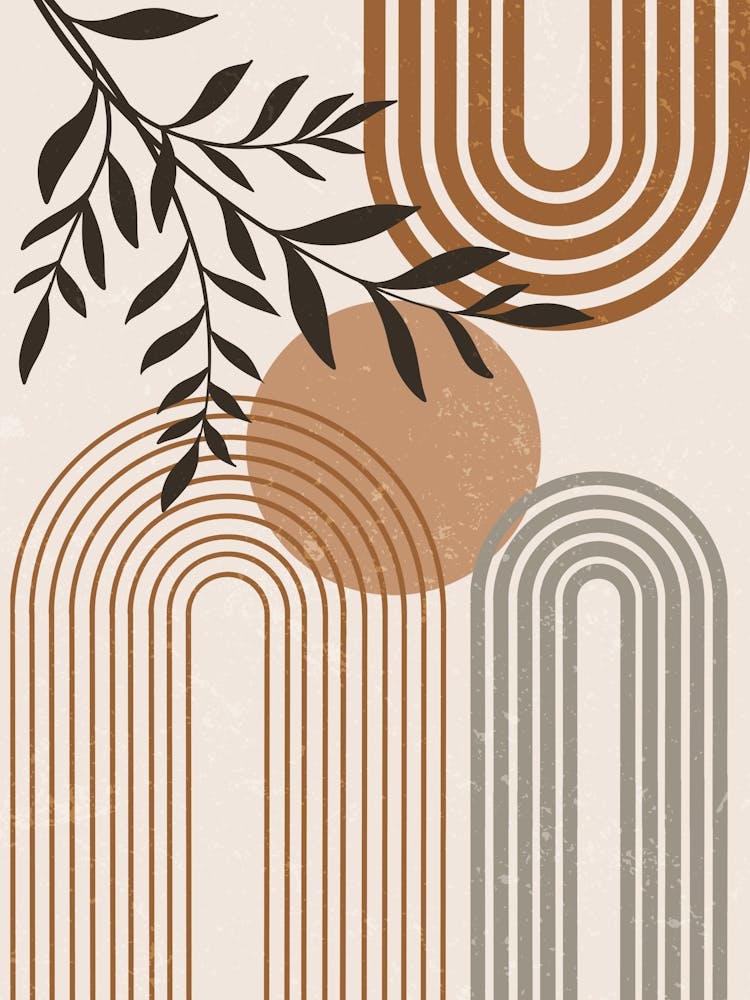 Abstract Tropical Leaves 16