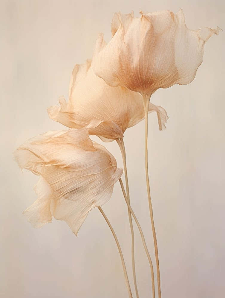 Boho Dried Flowers Tulip 1