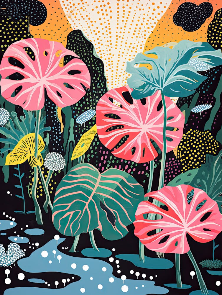 Tropical Jungle | Inspired by Yayoi Kusama