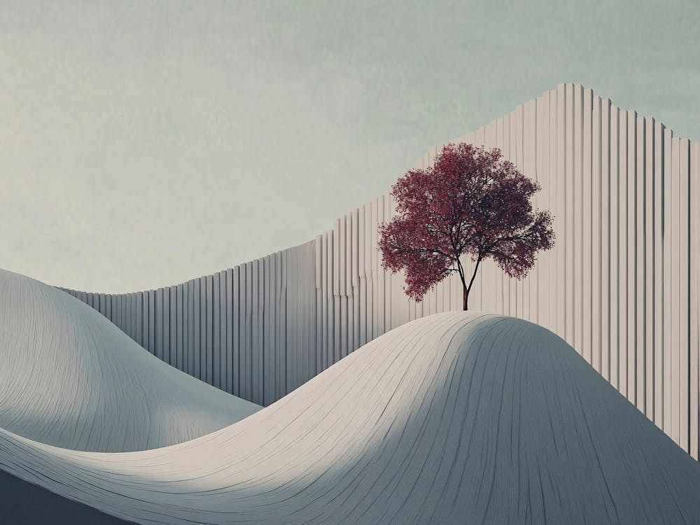 Tree On A Hill 1