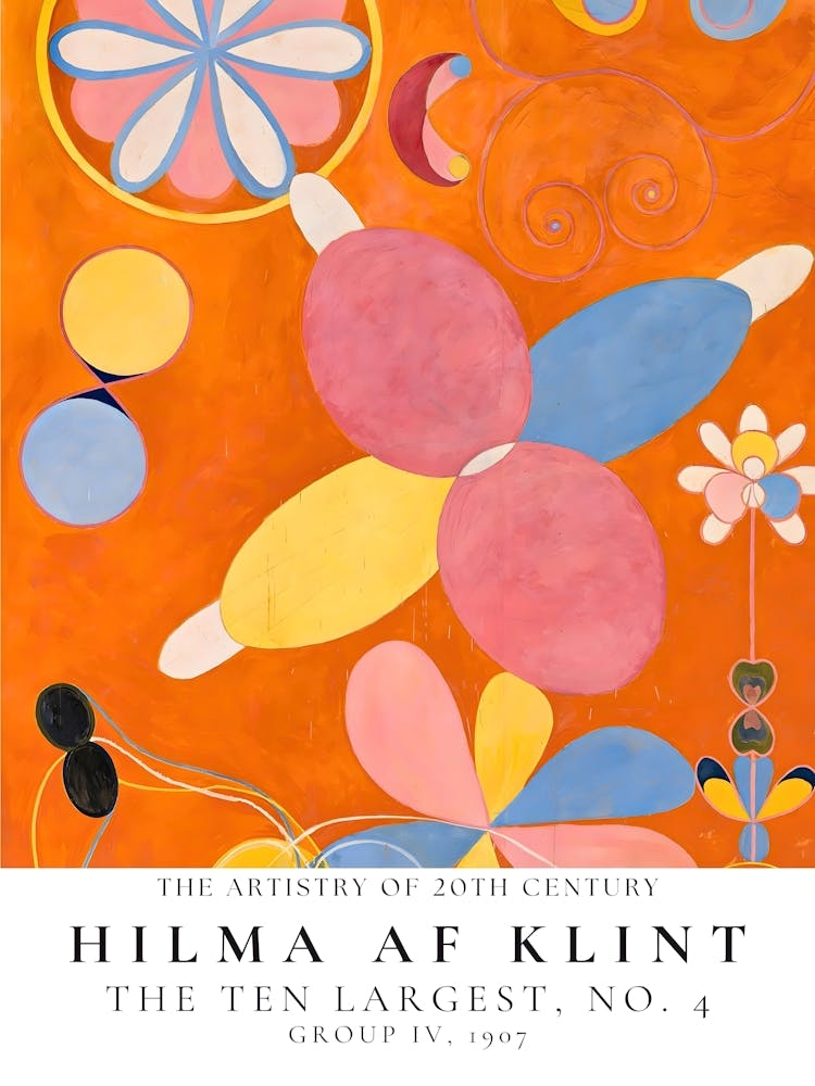 Hilma Af Klint Ten Largest No 4