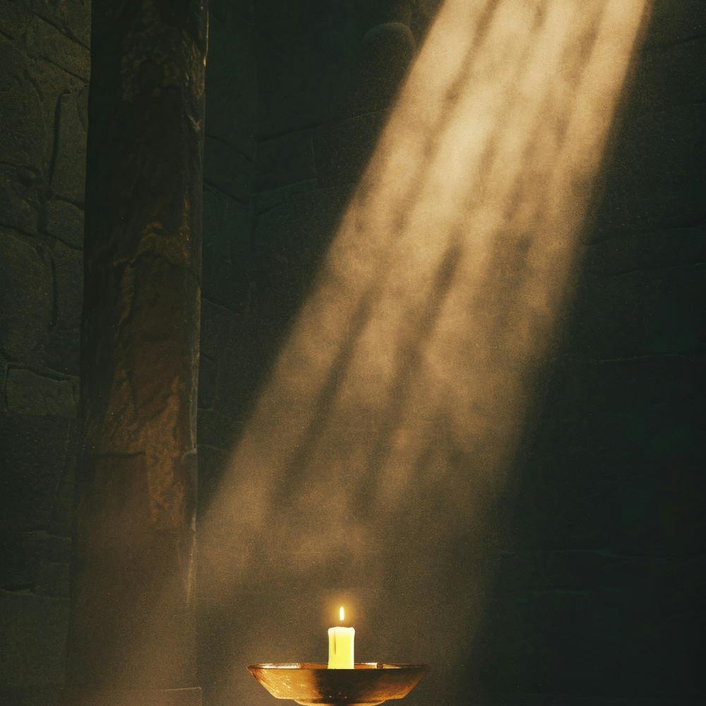 Candlelight In A Church