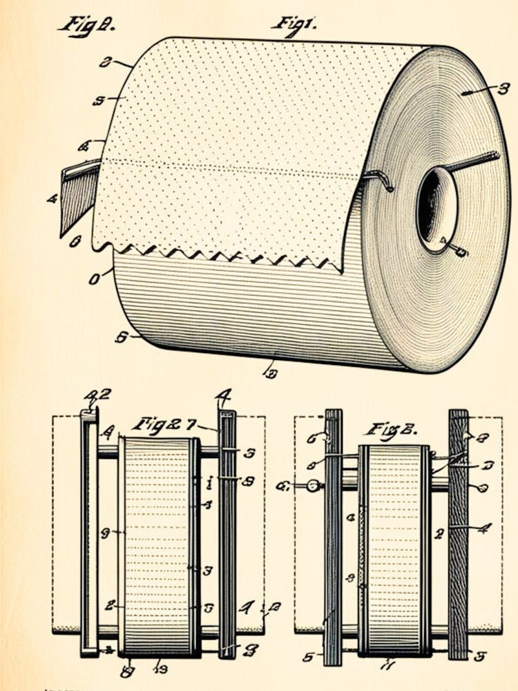 Toilet Paper Patent 2