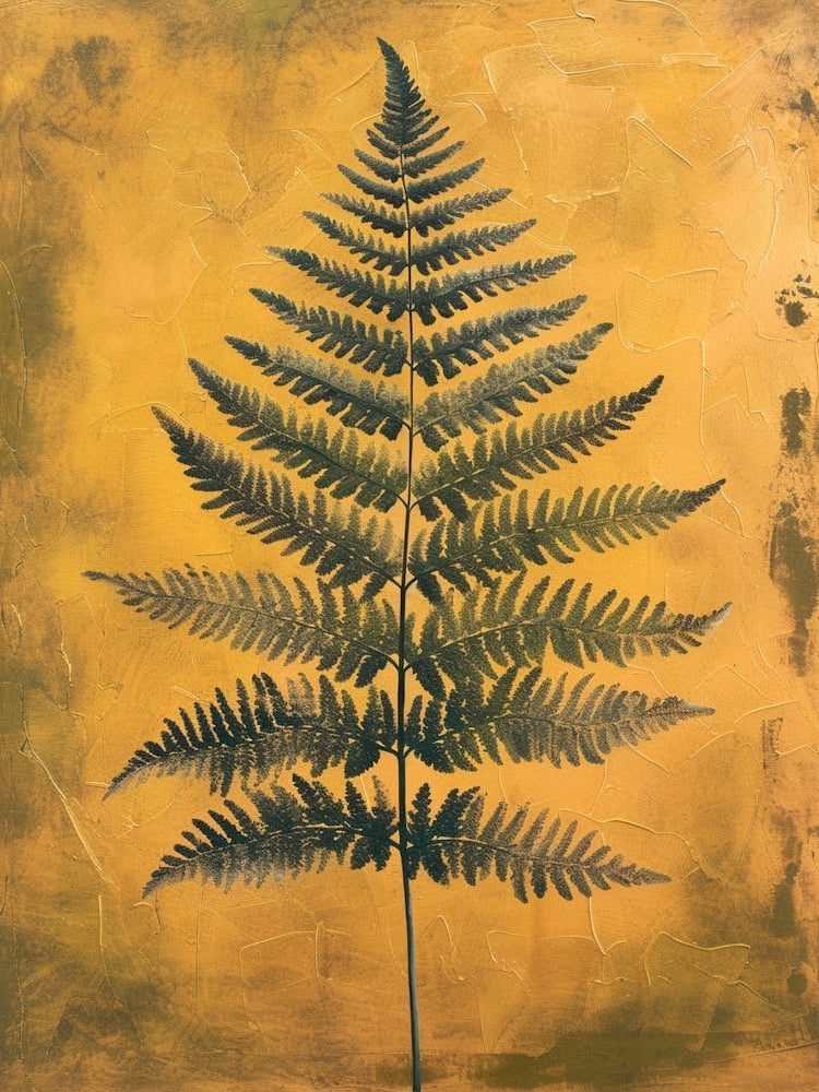 Royal Fern Painting 4