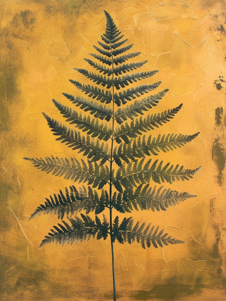 Royal Fern Painting 4