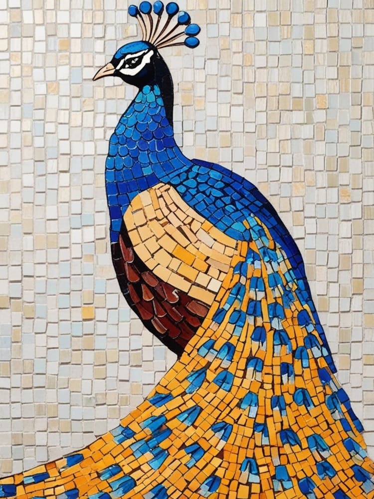 Peacock Mosaic 1