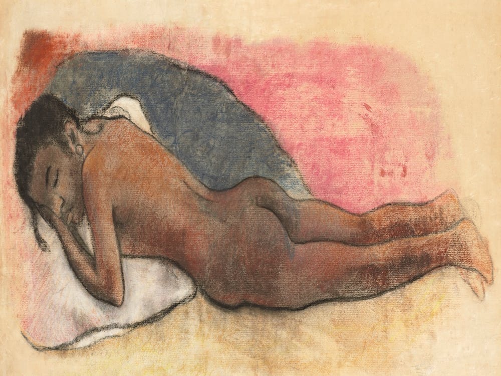 Reclining Nude (Ca. 1894–1895), Paul Gauguin