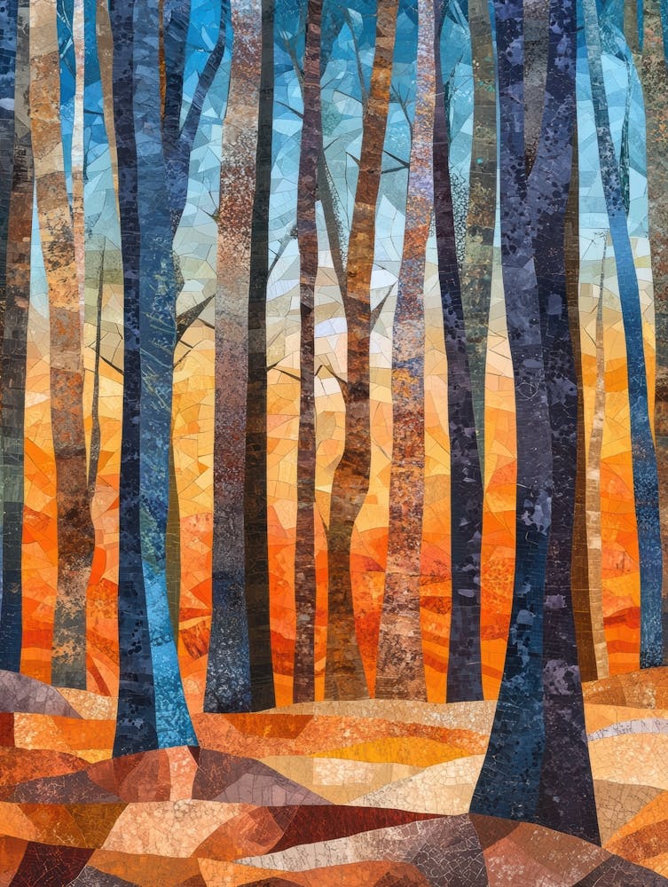 Sunset In The Woods 2