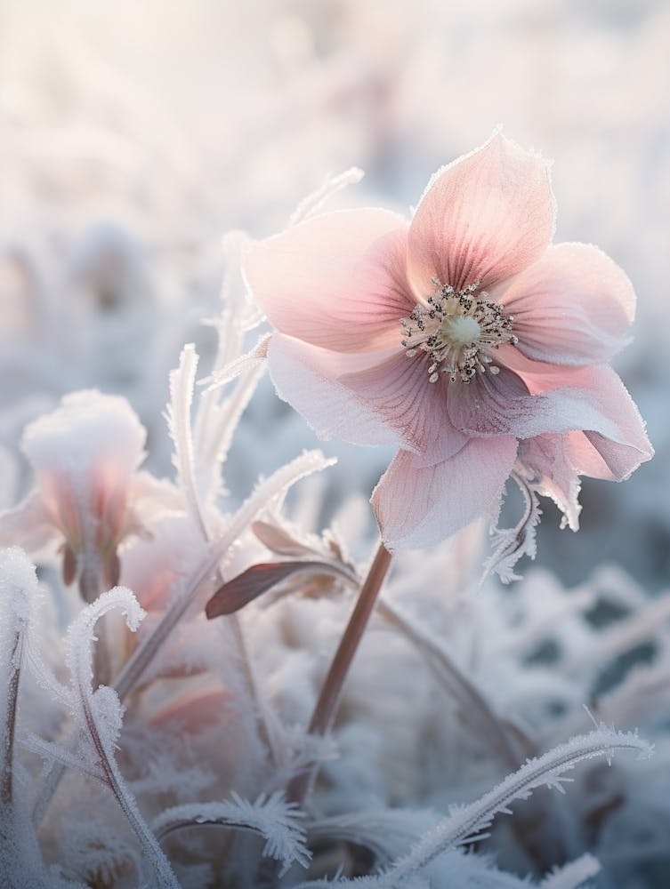 Frosty Botanical Hellebore 3
